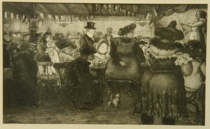 In the Pub by Heinrich Zille